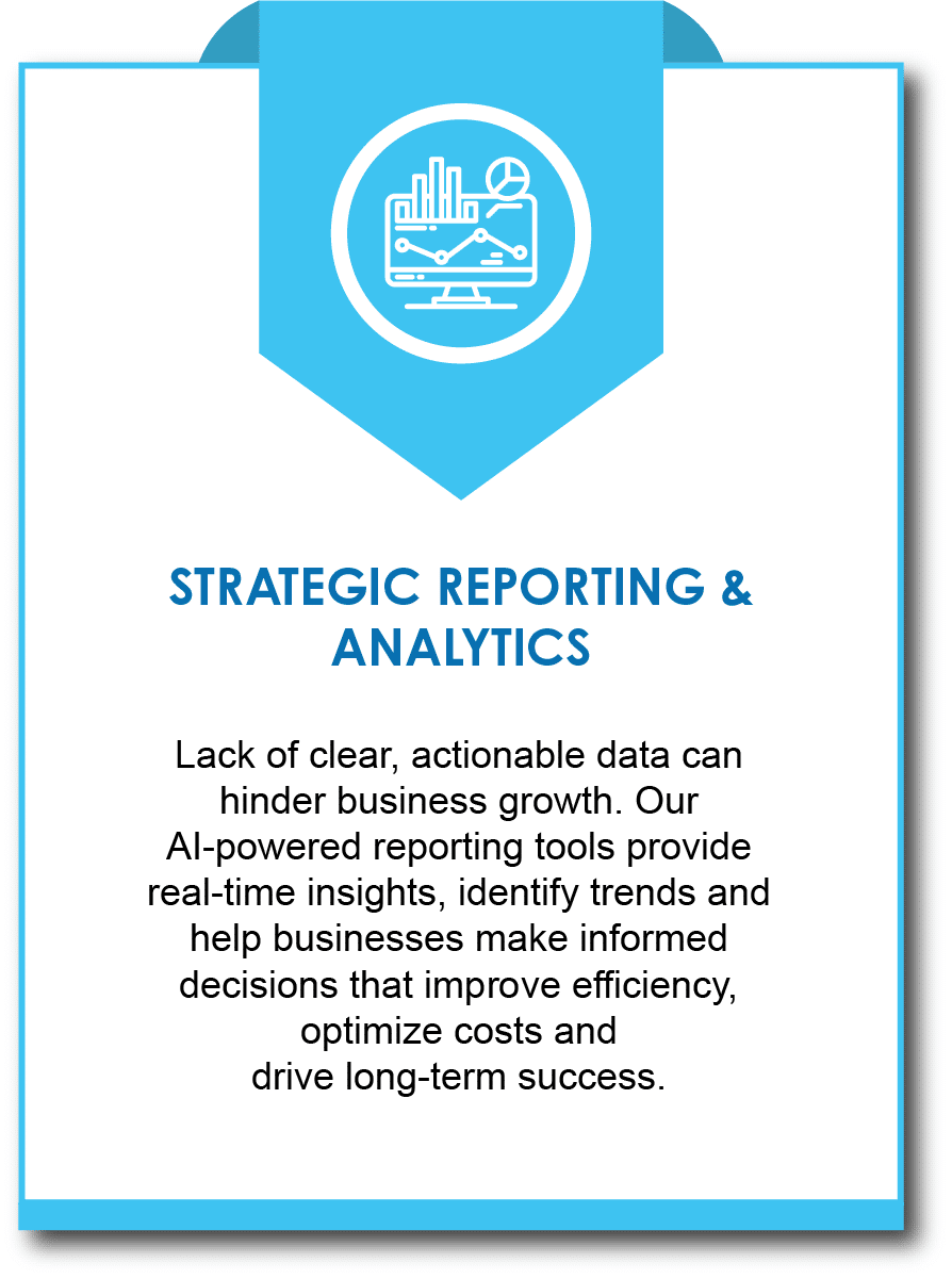 STRATEGIC REPORTING & ANALYTICS